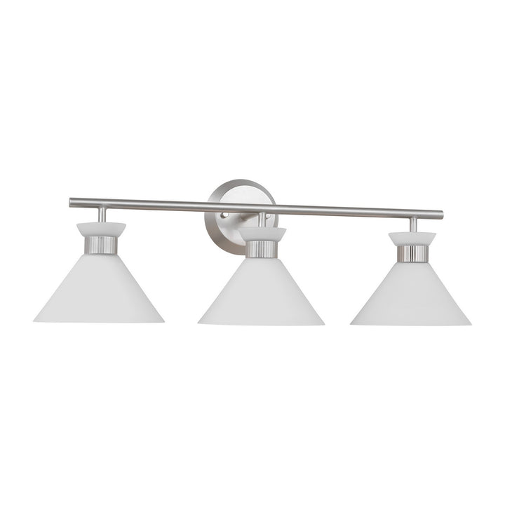 Visual Comfort Studio Belcarra DJV1013BS Bath Vanity Light 27 in. wide - Brushed Steel