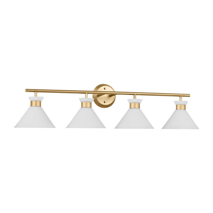 Visual Comfort Studio Belcarra DJV1014SB Bath Vanity Light 37 in. wide - Satin Brass