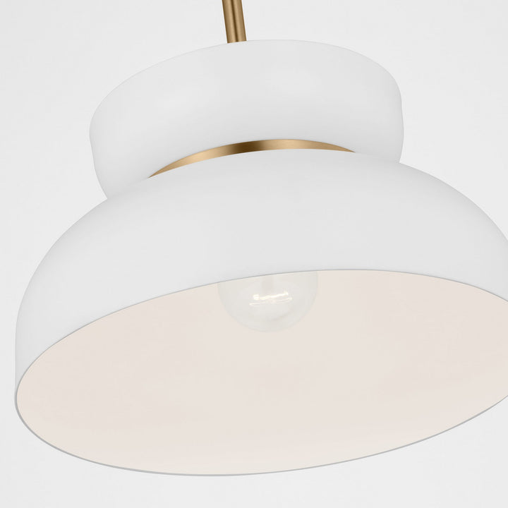 Visual Comfort Studio Pemberton DJP1111SBMWT Pendant Light - Matte White