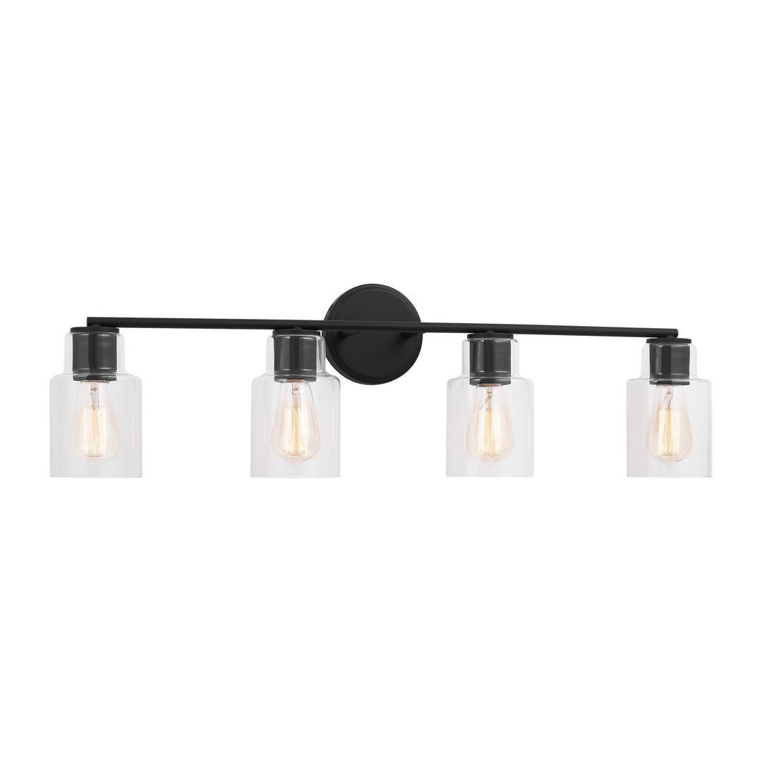 Visual Comfort Studio Sayward DJV1004MBK Bath Vanity Light 33 in. wide - Midnight Black