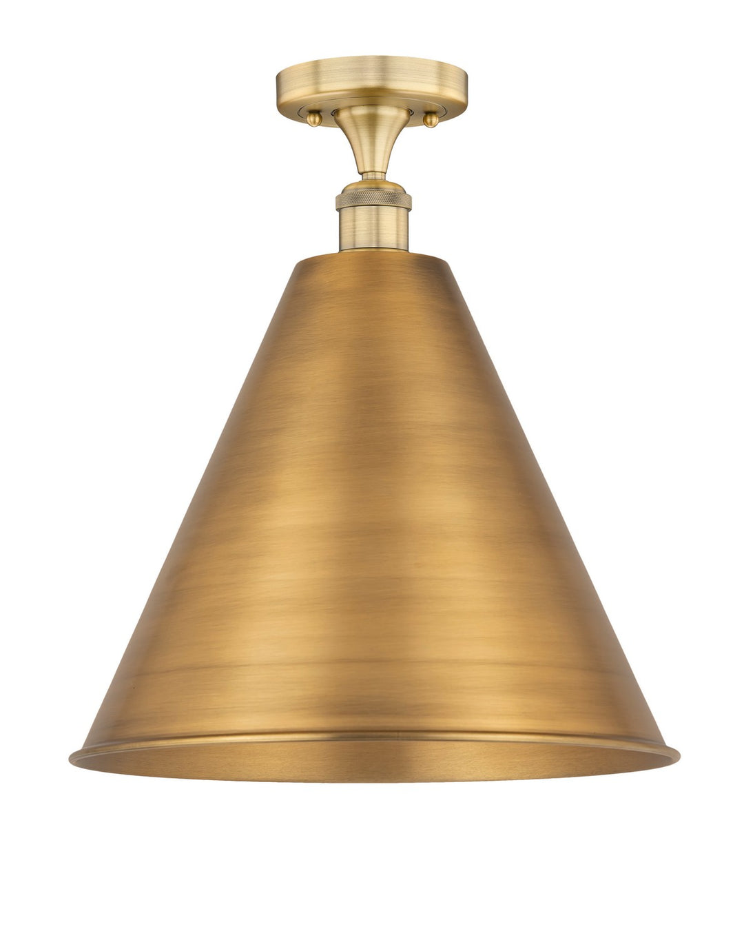 Innovations Edison 616-1F-BB-MBC-16-BB Ceiling Light - Brushed Brass