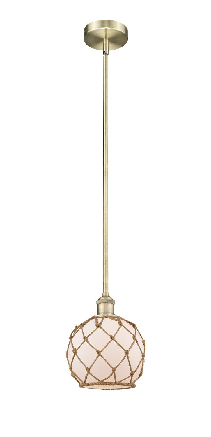 Innovations Edison 616-1S-AB-G121-8RB Pendant Light - Antique Brass