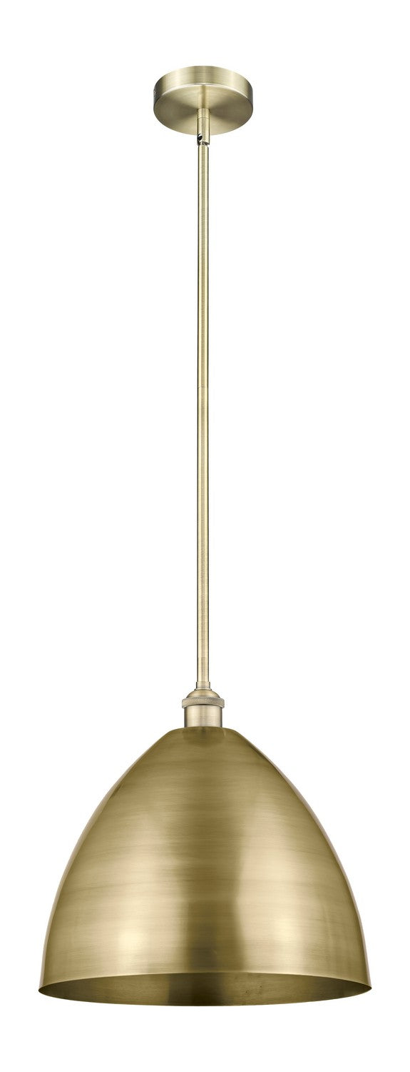 Innovations Edison 616-1S-AB-MBD-16-AB Pendant Light - Antique Brass