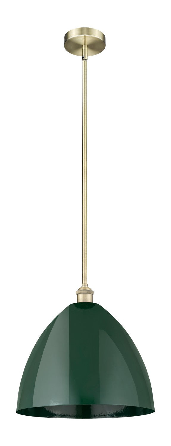 Innovations Edison 616-1S-AB-MBD-16-GR Pendant Light - Antique Brass