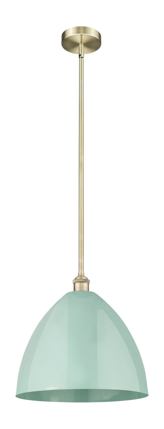 Innovations Edison 616-1S-AB-MBD-16-SF Pendant Light - Antique Brass