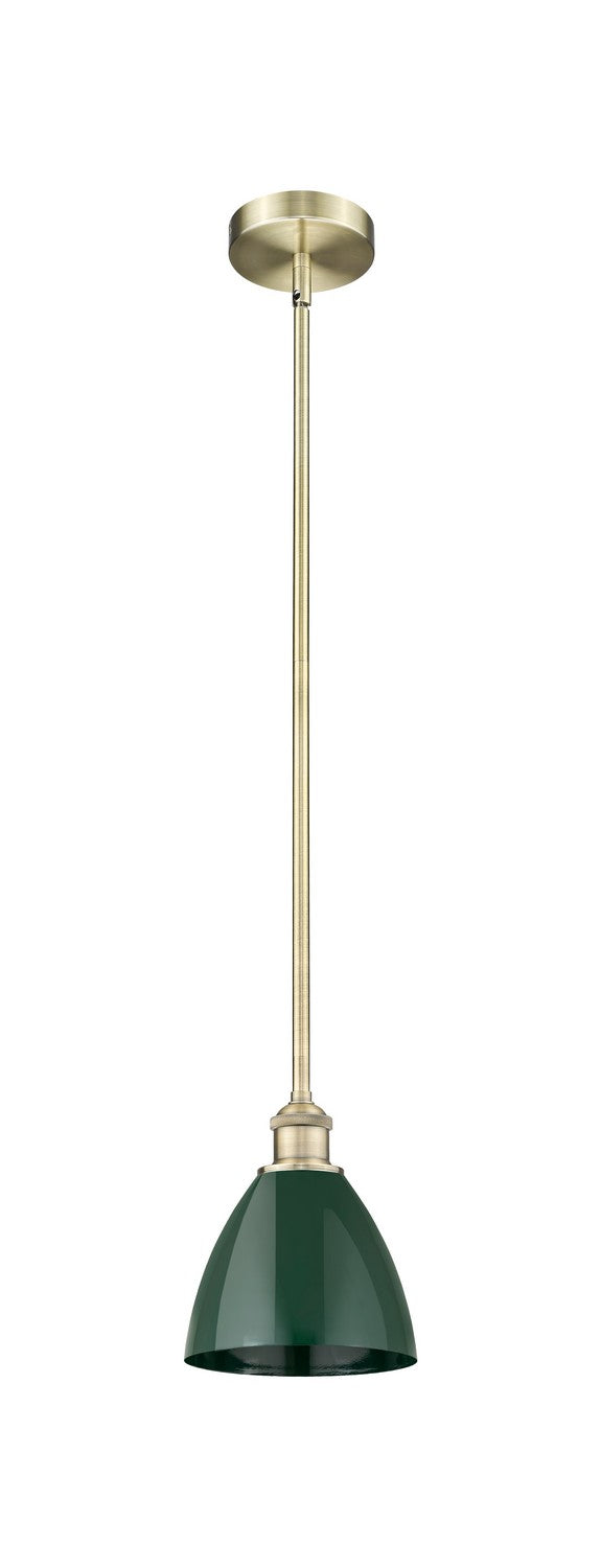 Innovations Edison 616-1S-AB-MBD-75-GR Pendant Light - Antique Brass