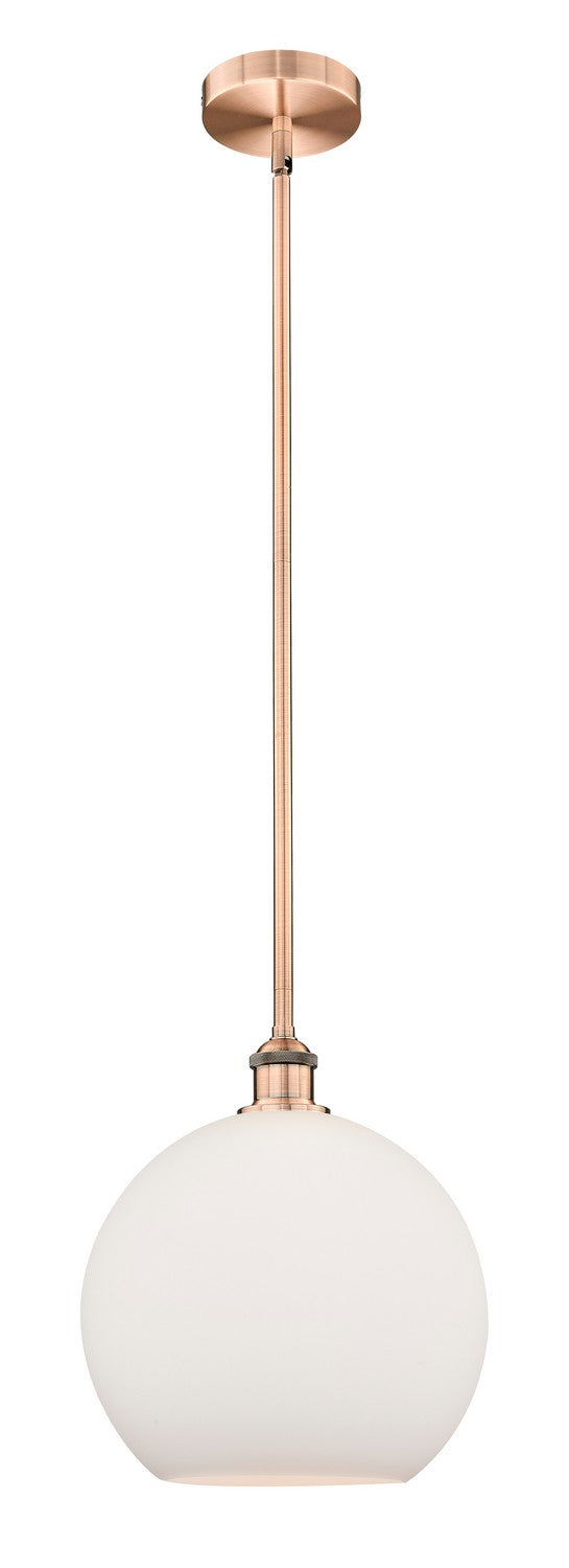Innovations Edison 616-1S-AC-G121-12 Pendant Light - Antique Copper