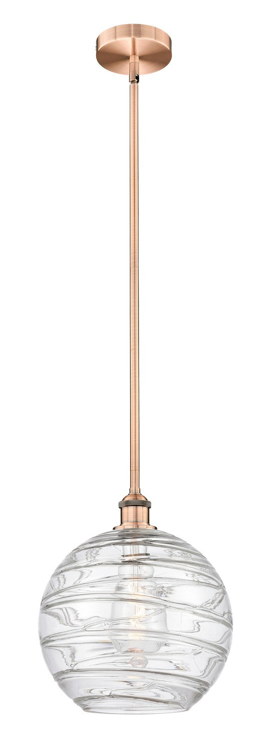 Innovations Edison 616-1S-AC-G1213-12 Pendant Light - Antique Copper