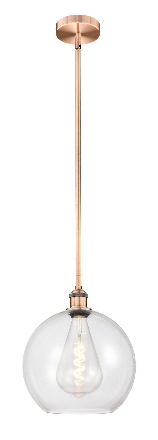 Innovations Edison 616-1S-AC-G122-12 Pendant Light - Antique Copper