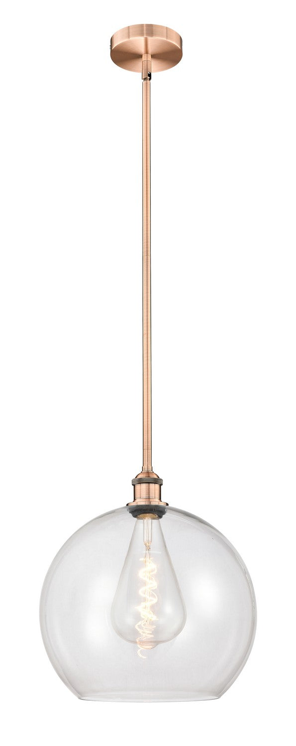 Innovations Edison 616-1S-AC-G122-14 Pendant Light - Antique Copper