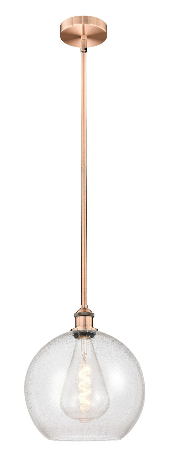Innovations Edison 616-1S-AC-G124-12 Pendant Light - Antique Copper