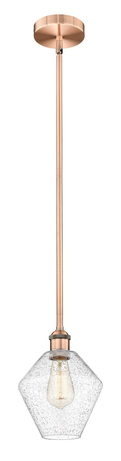 Innovations Edison 616-1S-AC-G654-8 Pendant Light - Antique Copper