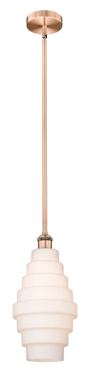 Innovations Edison 616-1S-AC-G671-8 Pendant Light - Antique Copper