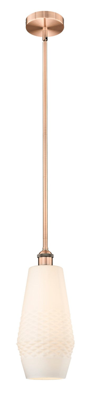 Innovations Edison 616-1S-AC-G681-7 Pendant Light - Antique Copper