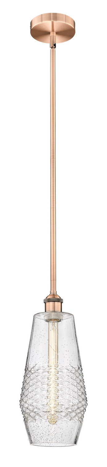 Innovations Edison 616-1S-AC-G684-7 Pendant Light - Antique Copper