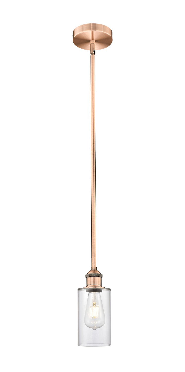 Innovations Edison 616-1S-AC-G802 Pendant Light - Antique Copper