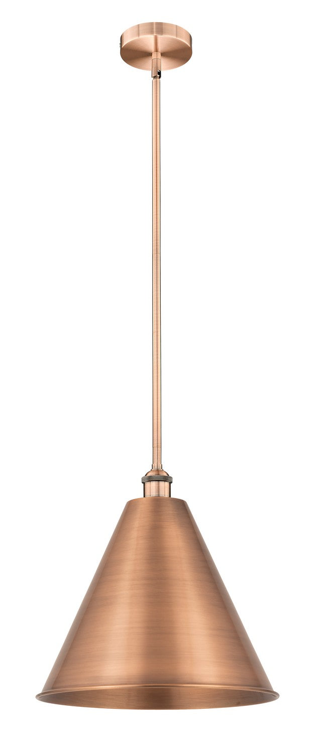 Innovations Edison 616-1S-AC-MBC-16-AC Pendant Light - Antique Copper