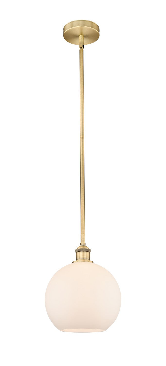 Innovations Edison 616-1S-BB-G121-10 Pendant Light - Brushed Brass