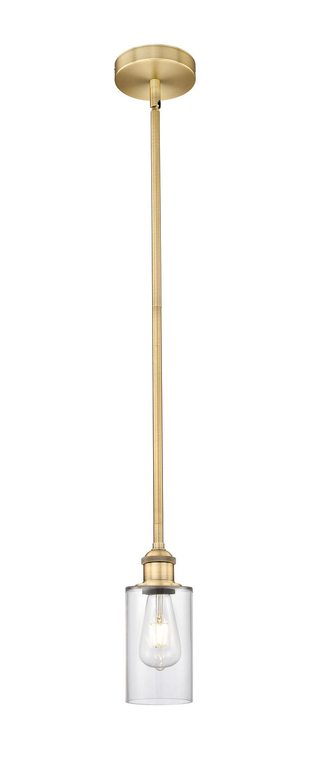 Innovations Edison 616-1S-BB-G802 Pendant Light - Brushed Brass