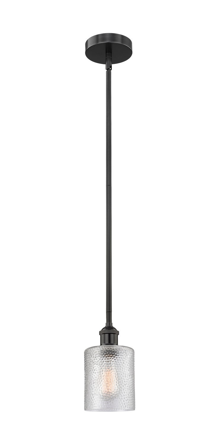 Innovations Edison 616-1S-BK-G112 Pendant Light - Matte Black