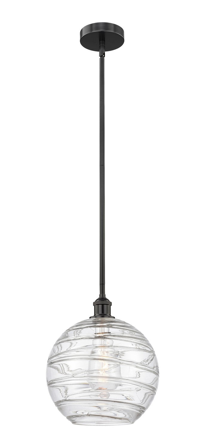 Innovations Edison 616-1S-BK-G1213-12 Pendant Light - Matte Black