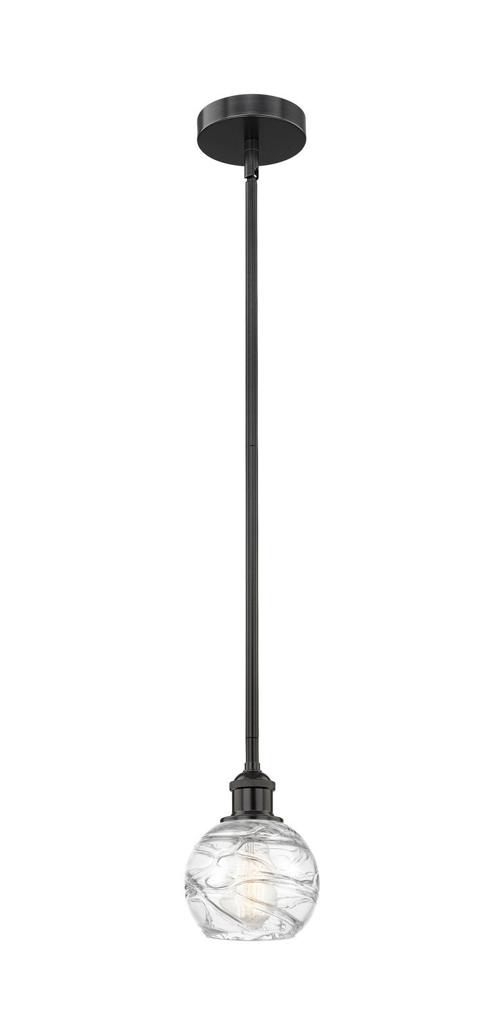 Innovations Edison 616-1S-BK-G1213-6 Pendant Light - Matte Black