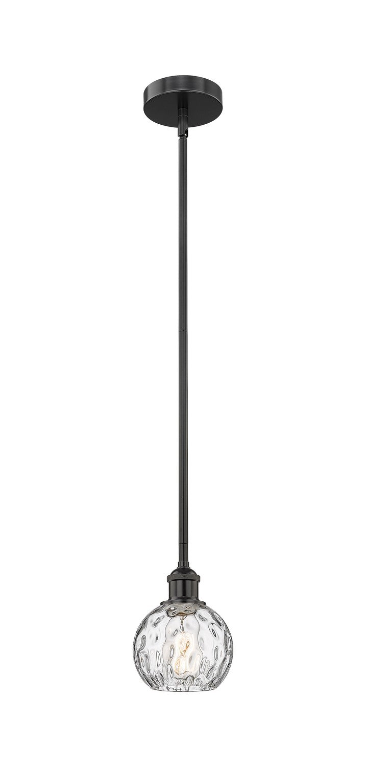 Innovations Edison 616-1S-BK-G1215-6 Pendant Light - Matte Black
