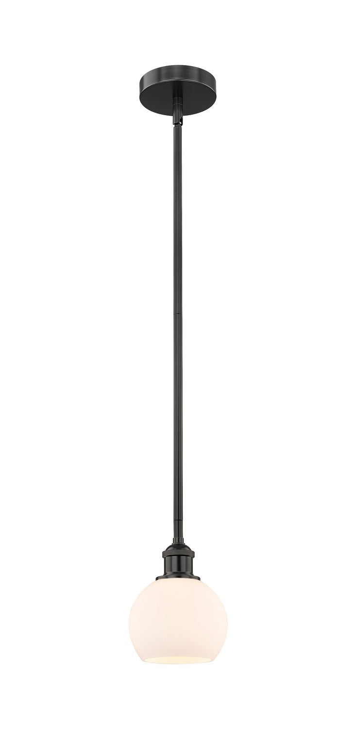 Innovations Edison 616-1S-BK-G121-6 Pendant Light - Matte Black