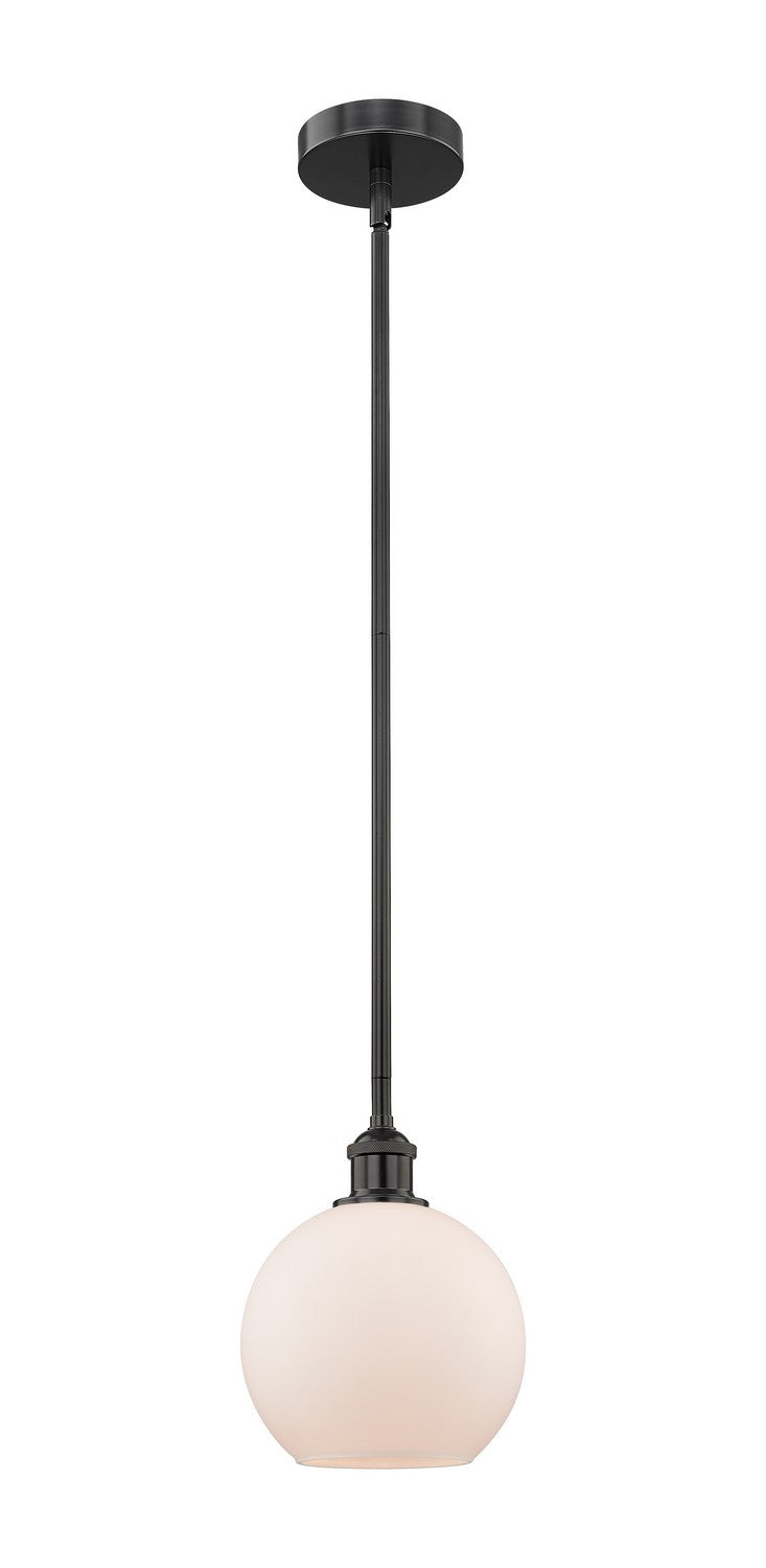 Innovations Edison 616-1S-BK-G121-8 Pendant Light - Matte Black