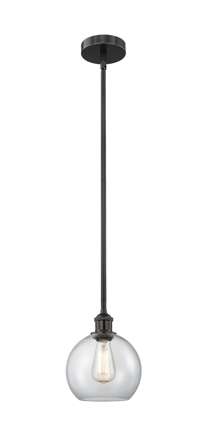 Innovations Edison 616-1S-BK-G122-8 Pendant Light - Matte Black