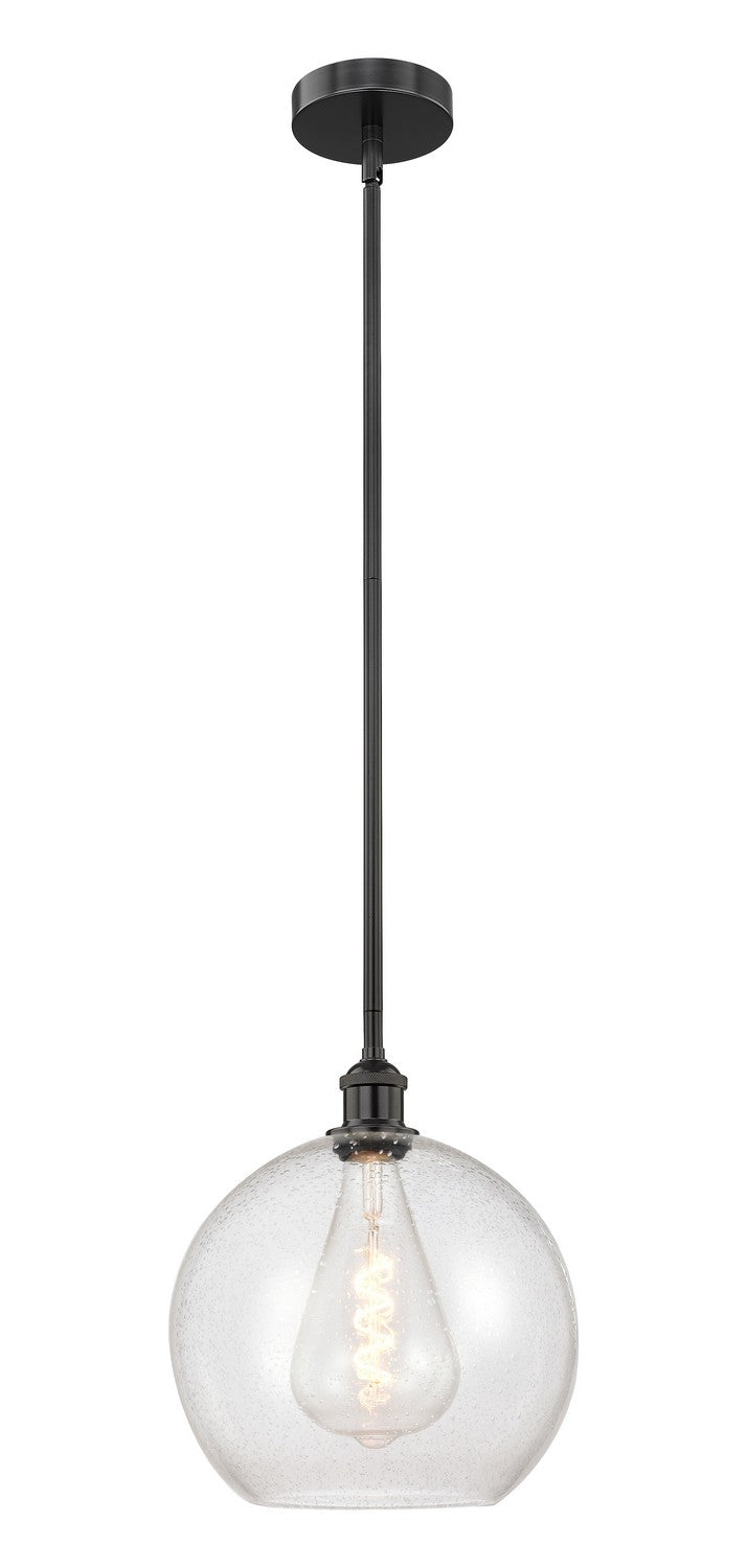 Innovations Edison 616-1S-BK-G124-12 Pendant Light - Matte Black