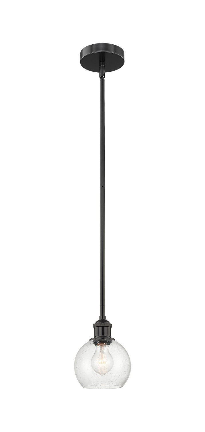 Innovations Edison 616-1S-BK-G124-6 Pendant Light - Matte Black