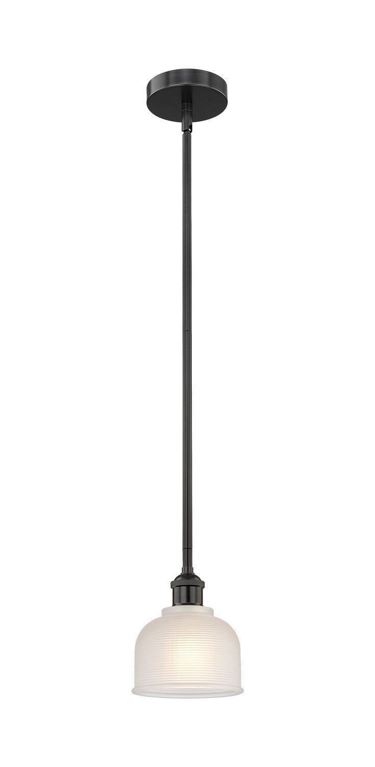 Innovations Edison 616-1S-BK-G411 Pendant Light - Matte Black