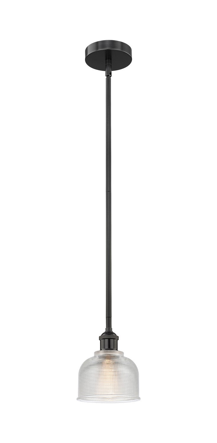 Innovations Edison 616-1S-BK-G412 Pendant Light - Matte Black