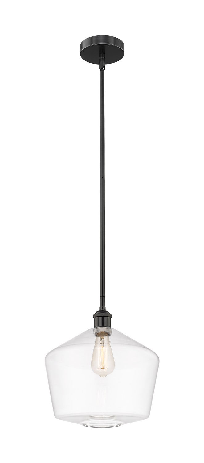Innovations Edison 616-1S-BK-G652-12 Pendant Light - Matte Black