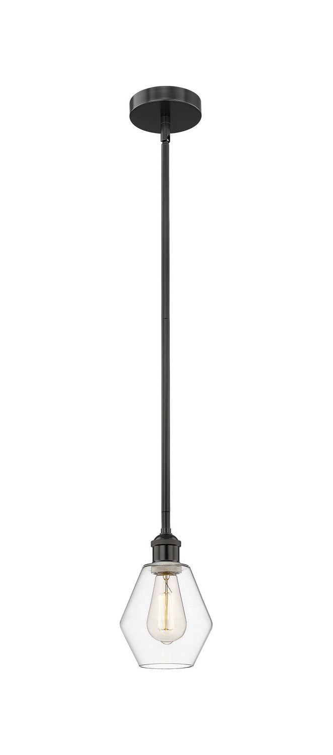 Innovations Edison 616-1S-BK-G652-6 Pendant Light - Matte Black