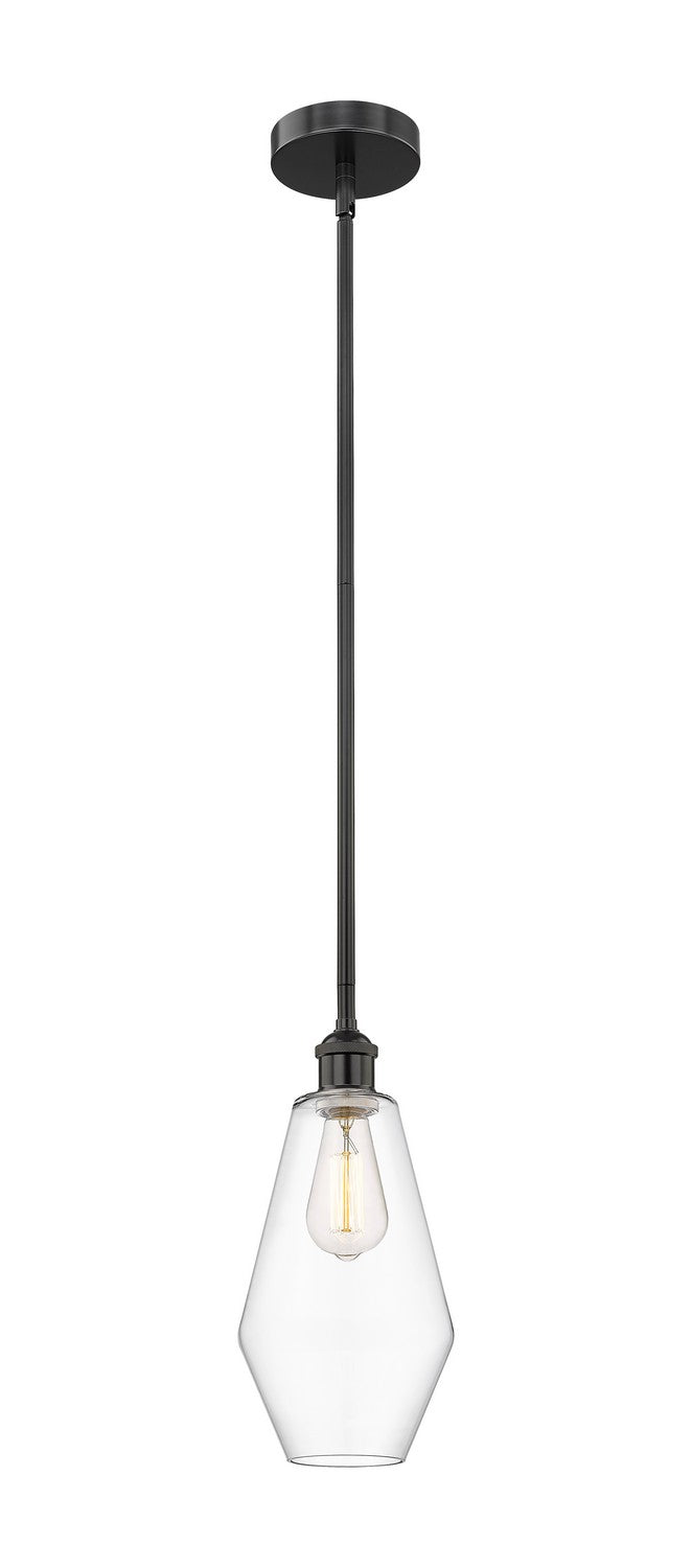 Innovations Edison 616-1S-BK-G652-7 Pendant Light - Matte Black