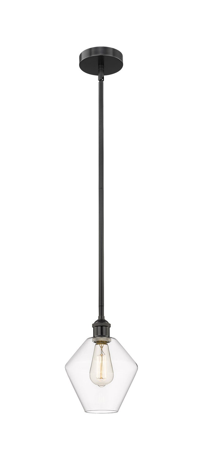Innovations Edison 616-1S-BK-G652-8 Pendant Light - Matte Black