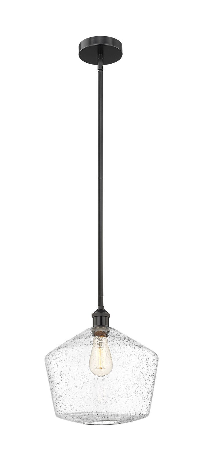 Innovations Edison 616-1S-BK-G654-12 Pendant Light - Matte Black