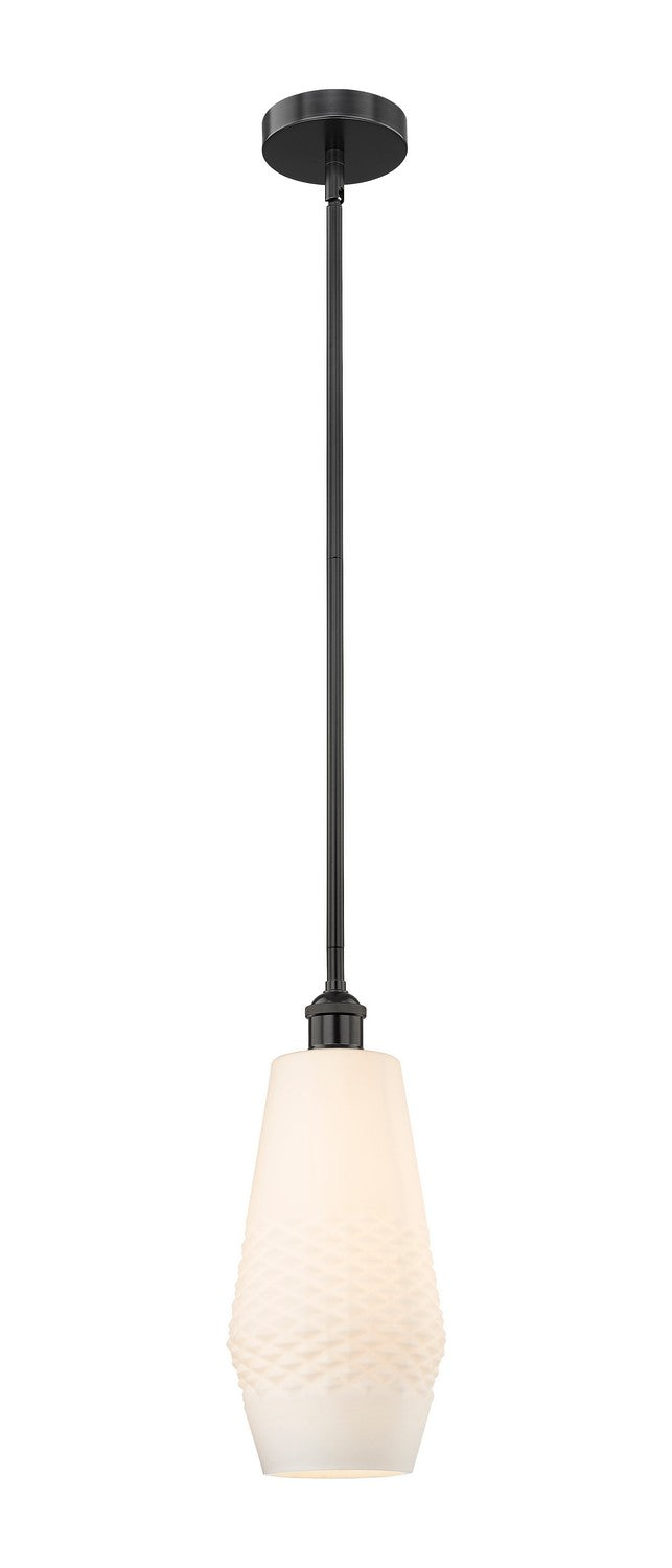 Innovations Edison 616-1S-BK-G681-7 Pendant Light - Matte Black