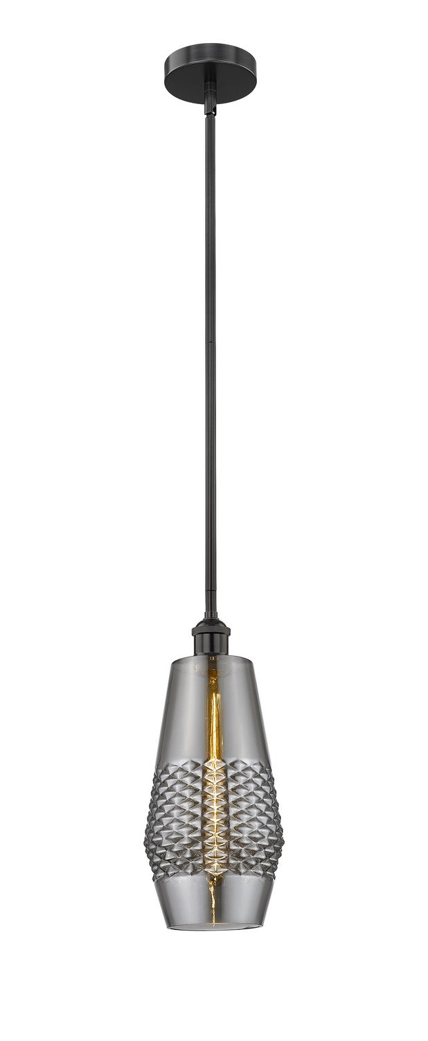 Innovations Edison 616-1S-BK-G683-7 Pendant Light - Matte Black