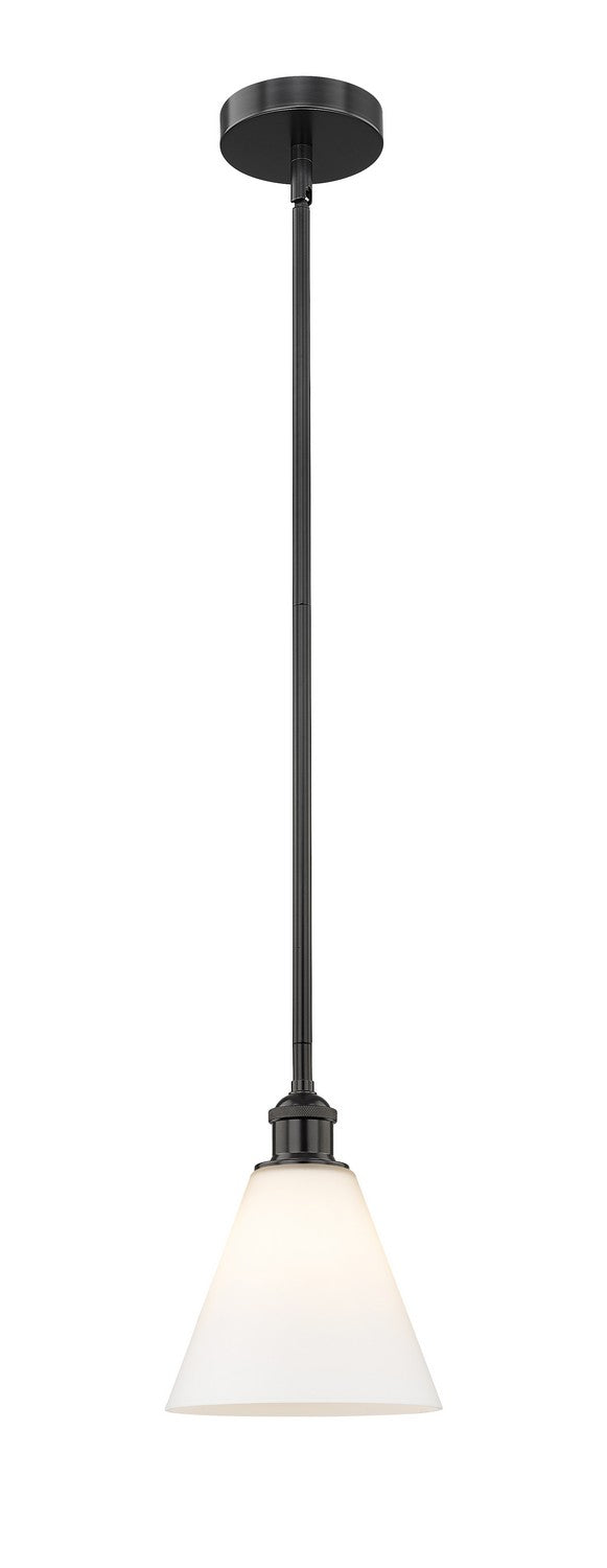 Innovations Edison 616-1S-BK-GBC-81 Pendant Light - Matte Black