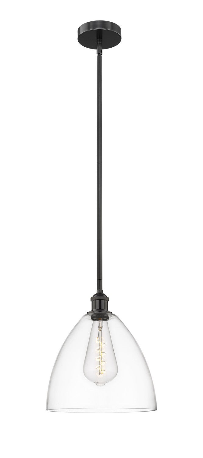 Innovations Edison 616-1S-BK-GBD-122 Pendant Light - Matte Black