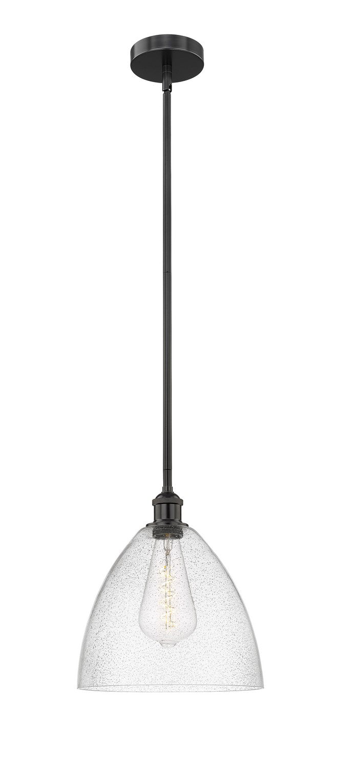 Innovations Edison 616-1S-BK-GBD-124 Pendant Light - Matte Black