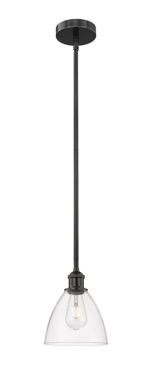 Innovations Edison 616-1S-BK-GBD-752 Pendant Light - Matte Black