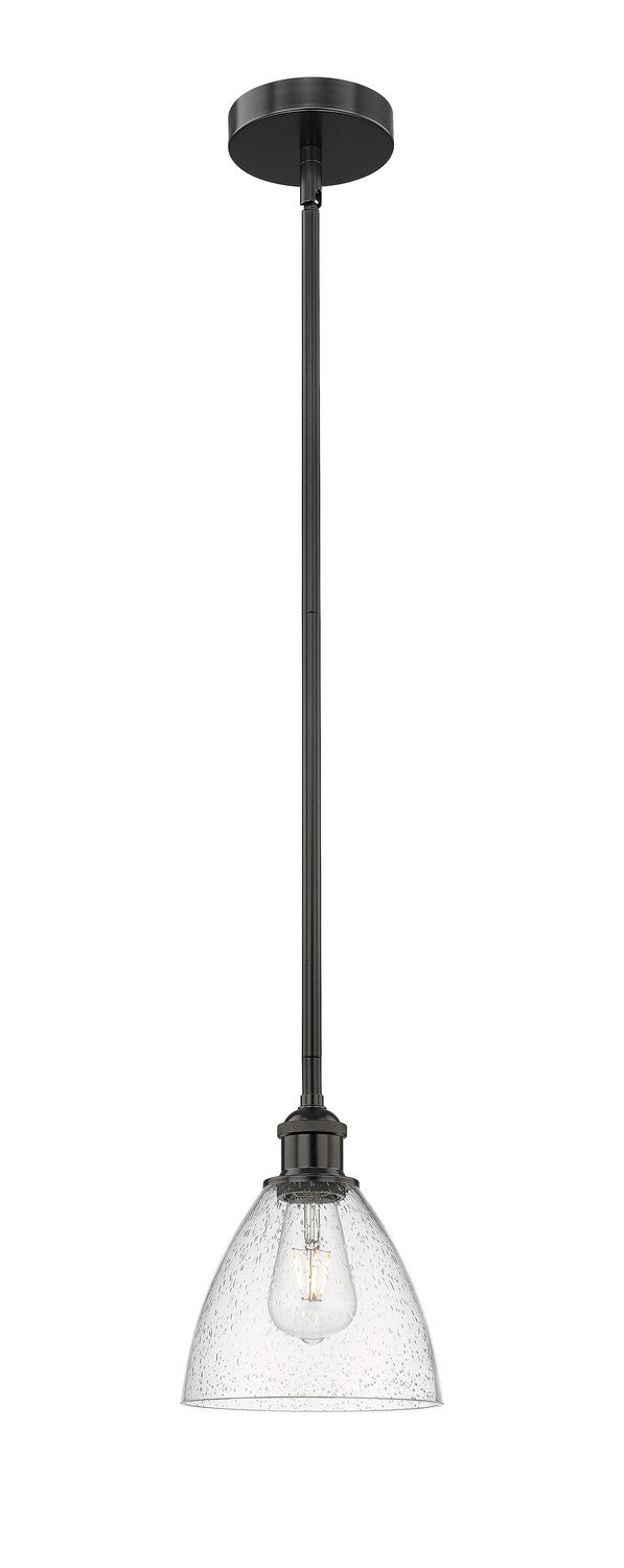 Innovations Edison 616-1S-BK-GBD-754 Pendant Light - Matte Black