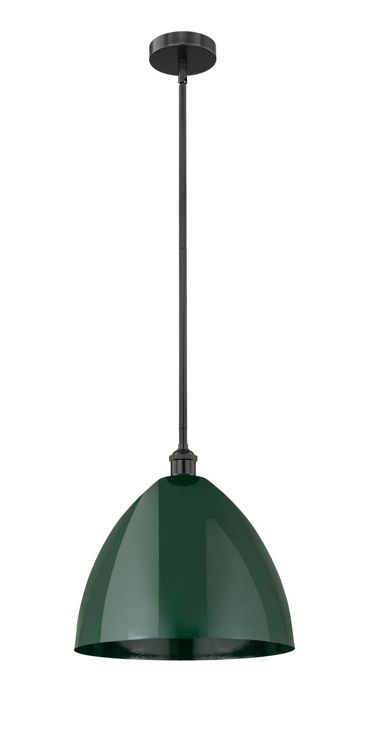 Innovations Edison 616-1S-BK-MBD-16-GR Pendant Light - Matte Black