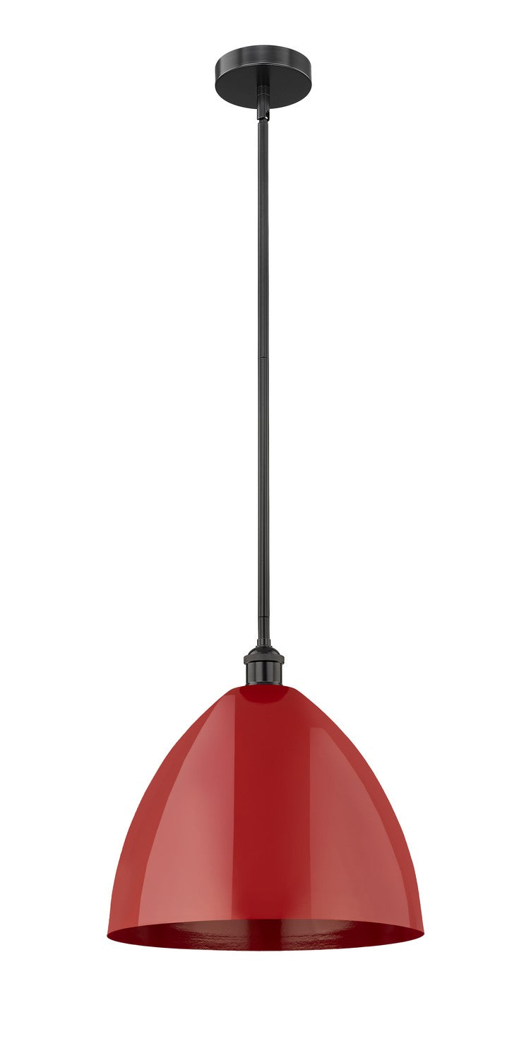 Innovations Edison 616-1S-BK-MBD-16-RD Pendant Light - Matte Black