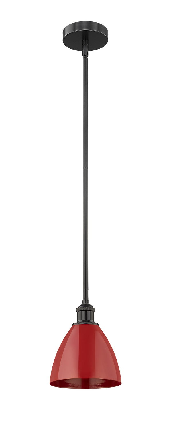Innovations Edison 616-1S-BK-MBD-75-RD Pendant Light - Matte Black