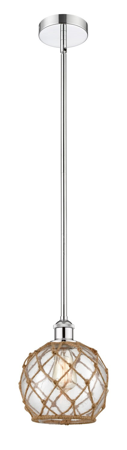Innovations Edison 616-1S-PC-G122-8RB Pendant Light - Polished Chrome